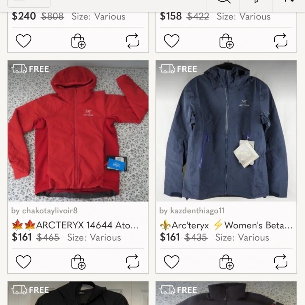 Arcteryx SCAMMERS!! Be aware!!! - Picture 2 of 6